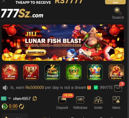 777SZ Game Download Official (Real Money Online Earning) App Latest Version