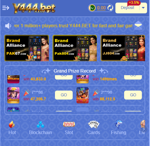 Y444 Bet Game | Download (Official Earning App) in Pakistan 2026