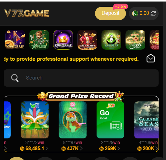 V77 Game Download APK Latest Version 2026 Pakistan Real Money Official App Version 1.0