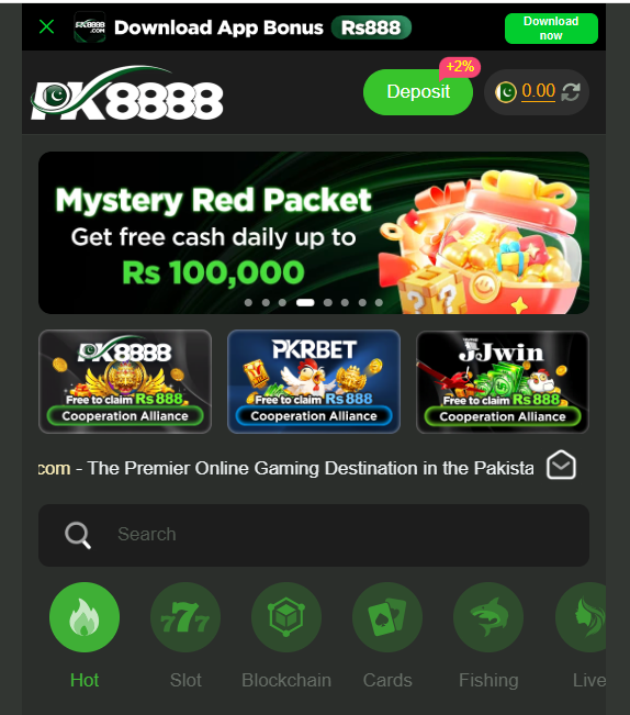 PK8888 Game Download Pakistani Earning Platform Official App 2026 Version 3.1