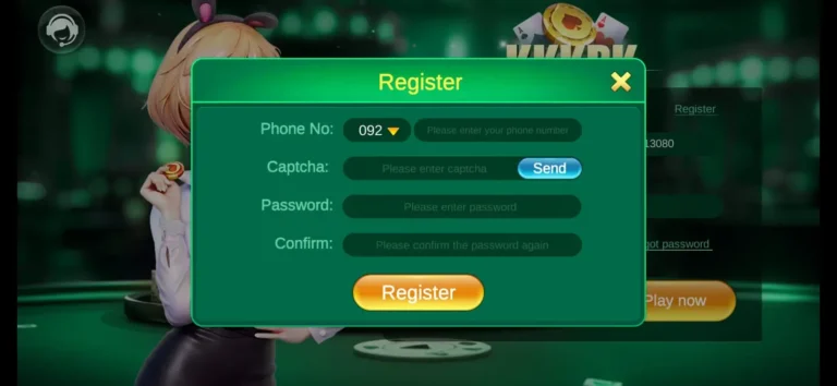 KKKPK Game Registeration